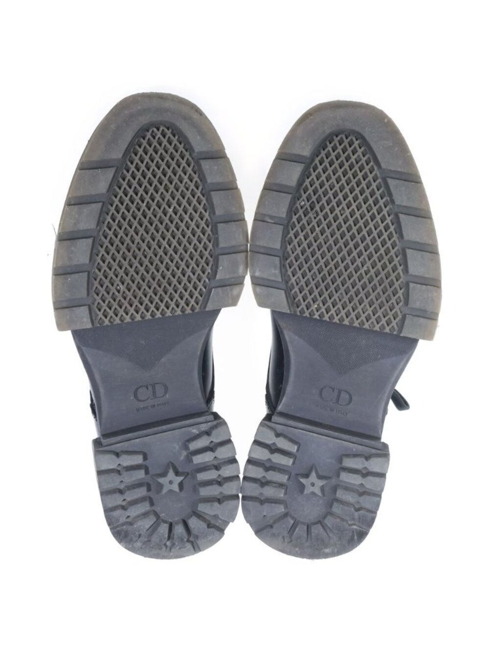Dior Outer Feather Double Shoes Black - Picture 5 of 6